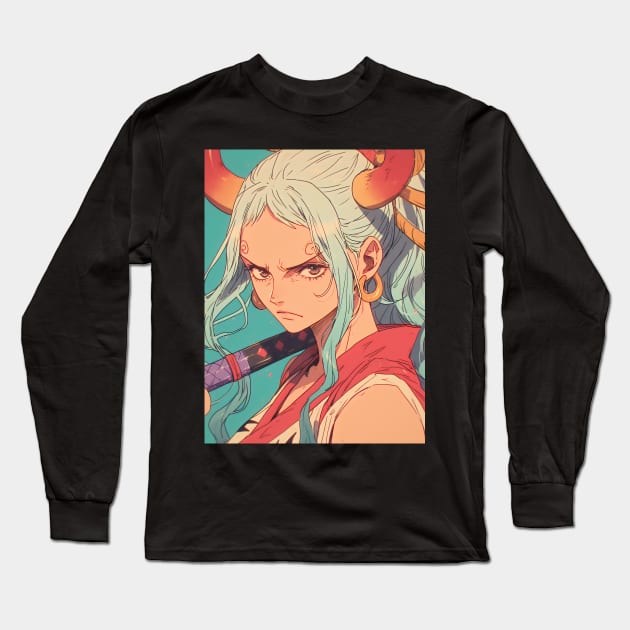 Pirate Odyssey: Anime-Manga Legacy, Mythical Islands, and Swashbuckling Excitement Long Sleeve T-Shirt by insaneLEDP